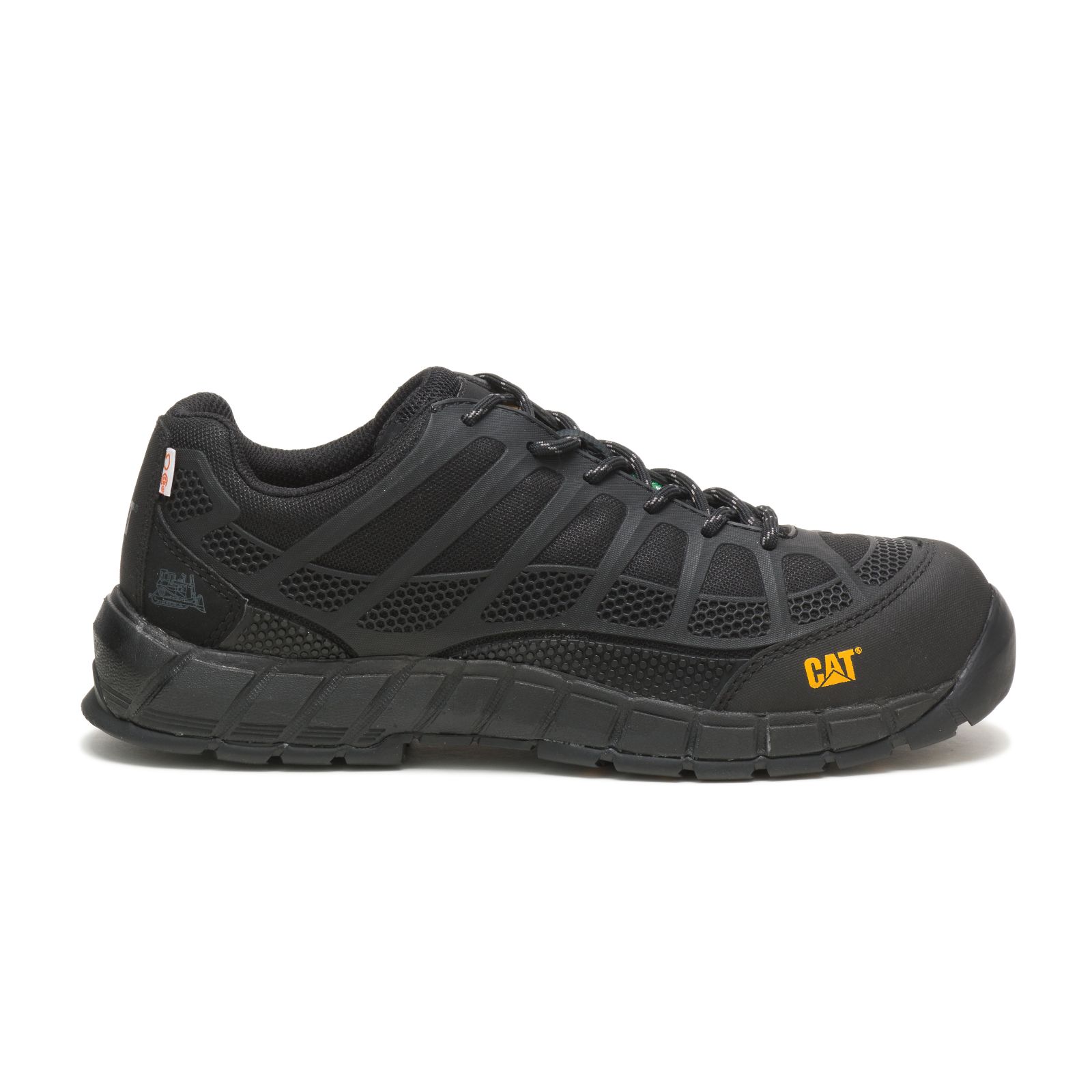 Caterpillar Shoes Online Pakistan - Caterpillar Streamline Csa Shoe (Composite Toe, Non Metallic) Mens Sneakers Black (708562-NZT)